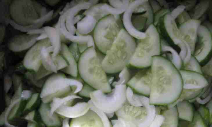 How to make cucumbers salad for the winter