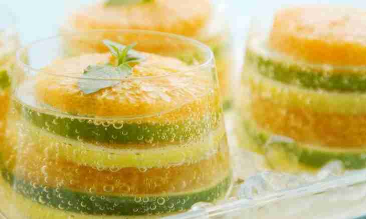 How to make jelly cake ""Oranges in Yoghurt"