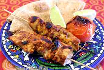 How to make a shish kebab in mineral water