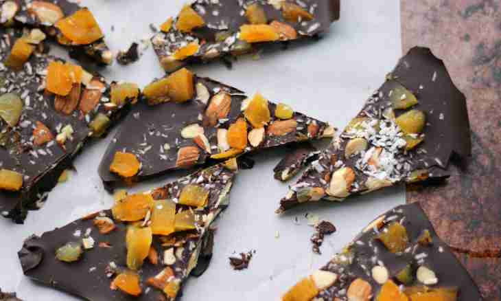 How to make dried apricots in chocolate