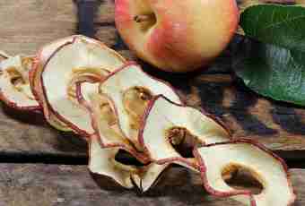 Dried apples: preparation subtleties