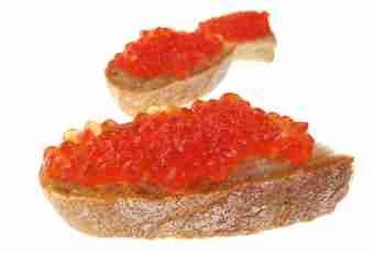 How to make red caviar sandwiches