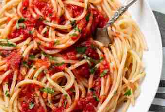 The simplest sauce to spaghetti