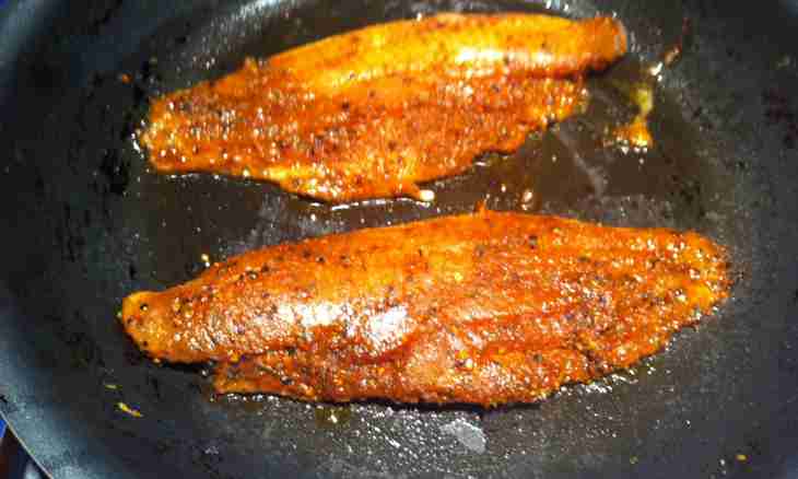 How to fry fish a pollock