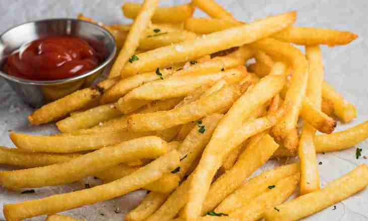 How to fry French fries