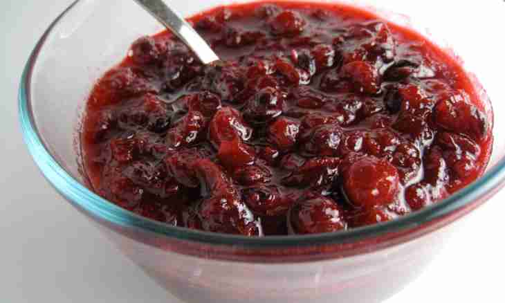 How to make berry sauce for meat