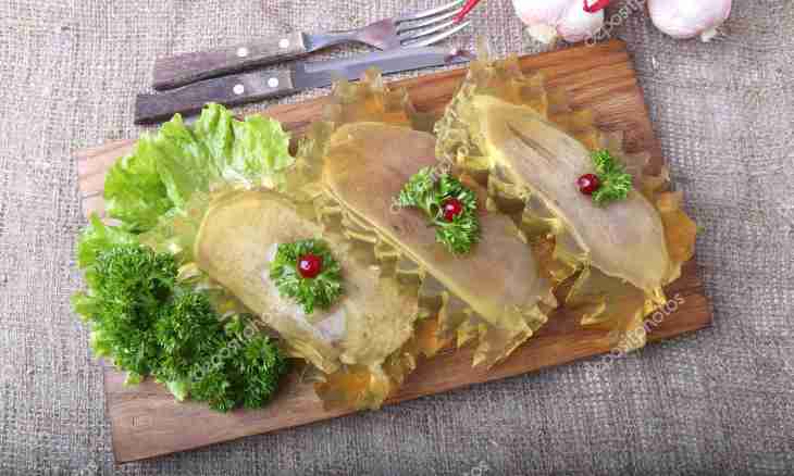Aspic from beef tongue