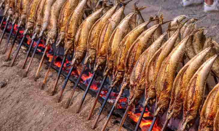 How to smoke fish by a smoke-cured method