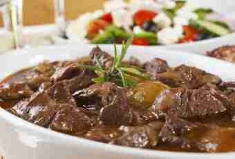 Stewed meat with prunes: recipe of an original dish