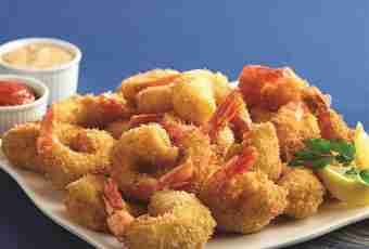 How to prepare fried shrimps
