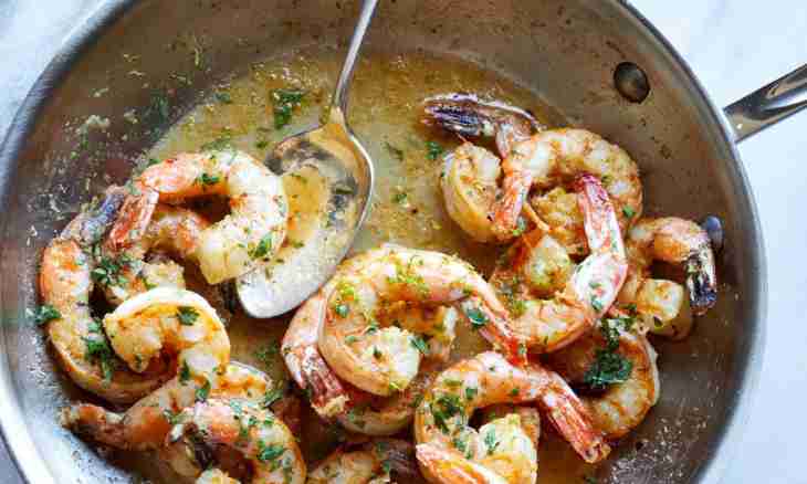 How to bake shrimps