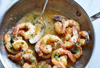 How to bake shrimps