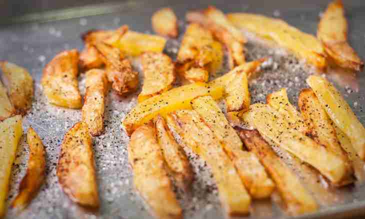 How to fry potato in an oven