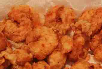How to fry shrimps