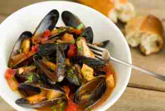 What to prepare with tinned mussels