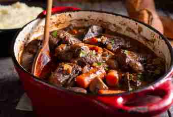 How to make the beef stewed in kvass