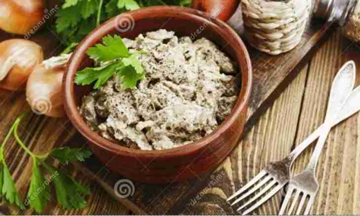 How to make beef liver in sour cream