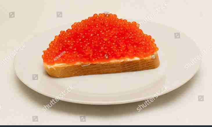 How to do red caviar