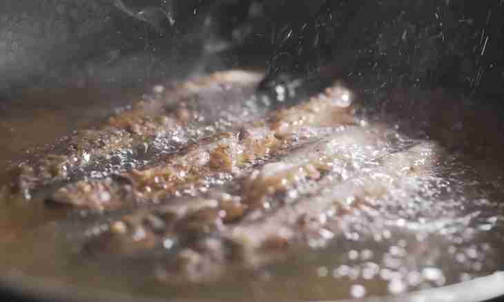 How to fry a capelin in an oven