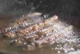 How to fry a capelin in an oven