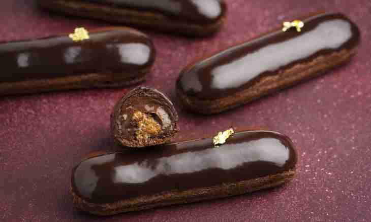 How to prepare nut eclairs