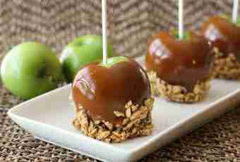 How to make apples or bananas in caramel