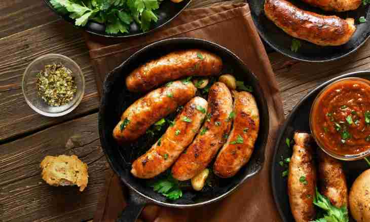 How to fry sausages