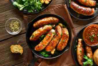 How to fry sausages