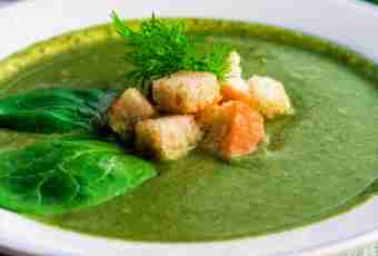 Chicken spinach cream soup