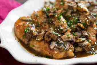 How to prepare fetuchin with chicken and mushrooms