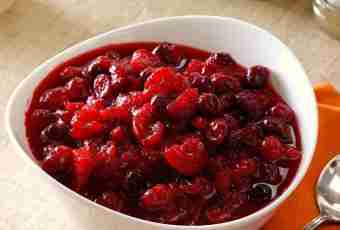 How to make sauce cowberry
