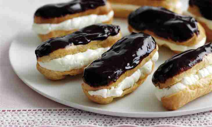 Eclairs - it is simple and tasty