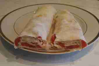 How to prepare red fish in a lavash