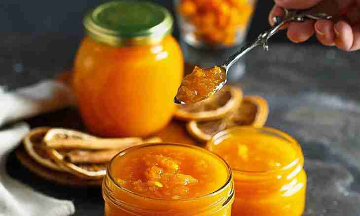Two best recipes of jam from pumpkin with a lemon