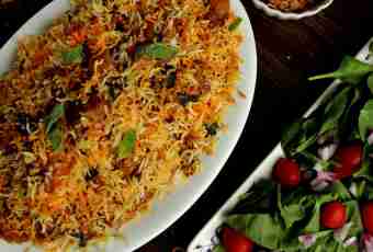 How to make pilaf with a turkey