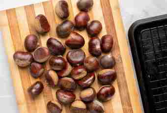 How to prepare chestnuts in an oven