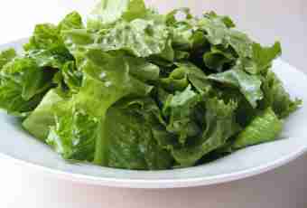 How to make lettuce leaves salad