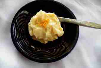 Butter cream in a melon