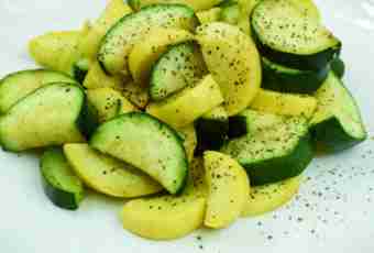 How to prepare squash quickly and tasty in an oven