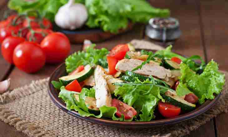 Chicken breast salad