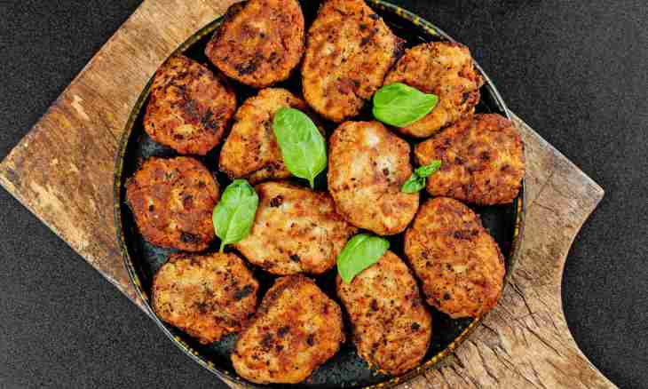Pumpkin and meat cutlets