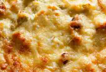 Low-calorie cottage cheese casserole