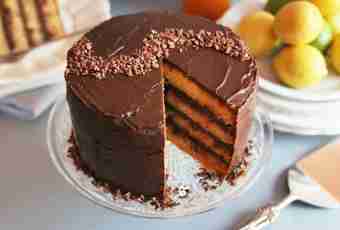 Simple recipe of cakes with chocolate