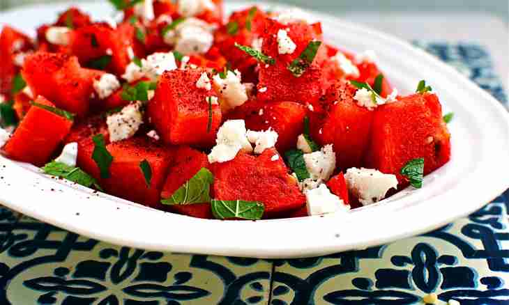 Watermelon dishes