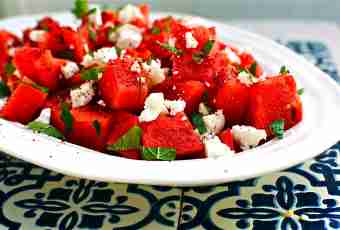 Watermelon dishes