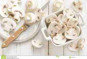 How to process champignons