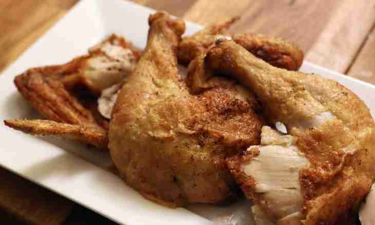 How to fry chicken