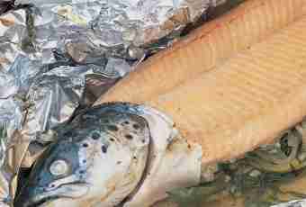 How to prepare a salmon in a foil