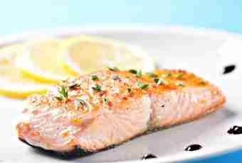 How to prepare a salmon with horse-radish sauce