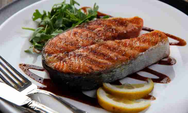 How to make dietary salmon steak